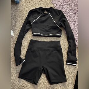 Cloud 9 Black and White Kids Active Set